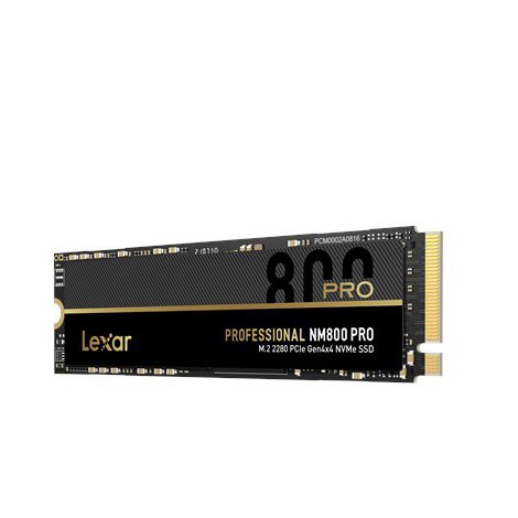 Lexar | NM800 PRO | 1000 GB | SSD form factor M.2 2280 | SSD interface M.2 NVMe 1.4 | Read speed 7500 MB/s | Write speed 6300 MB - 2